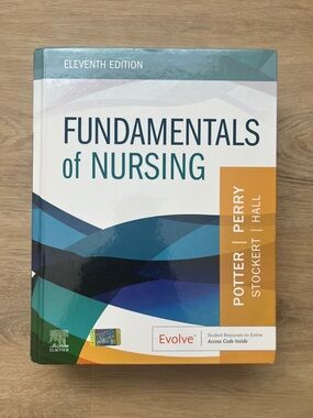 Fundamentals of Nursing 11th Edition Hardcover Potter Perry Stockert Hall